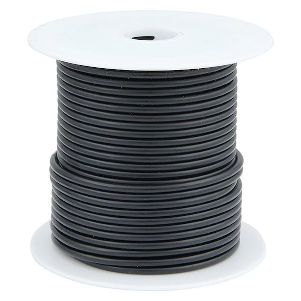 Allstar Performance Primary Wire, 14 AWG, 1C C, Black, Polyvinyl, Stranded, 100 ft. ALL76551 - main
